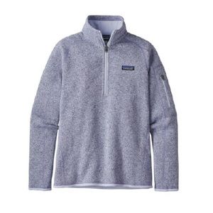 Brand NEW! Patagonia Better Sweater 1/4 Zip, Size S, Beluga (off gray)